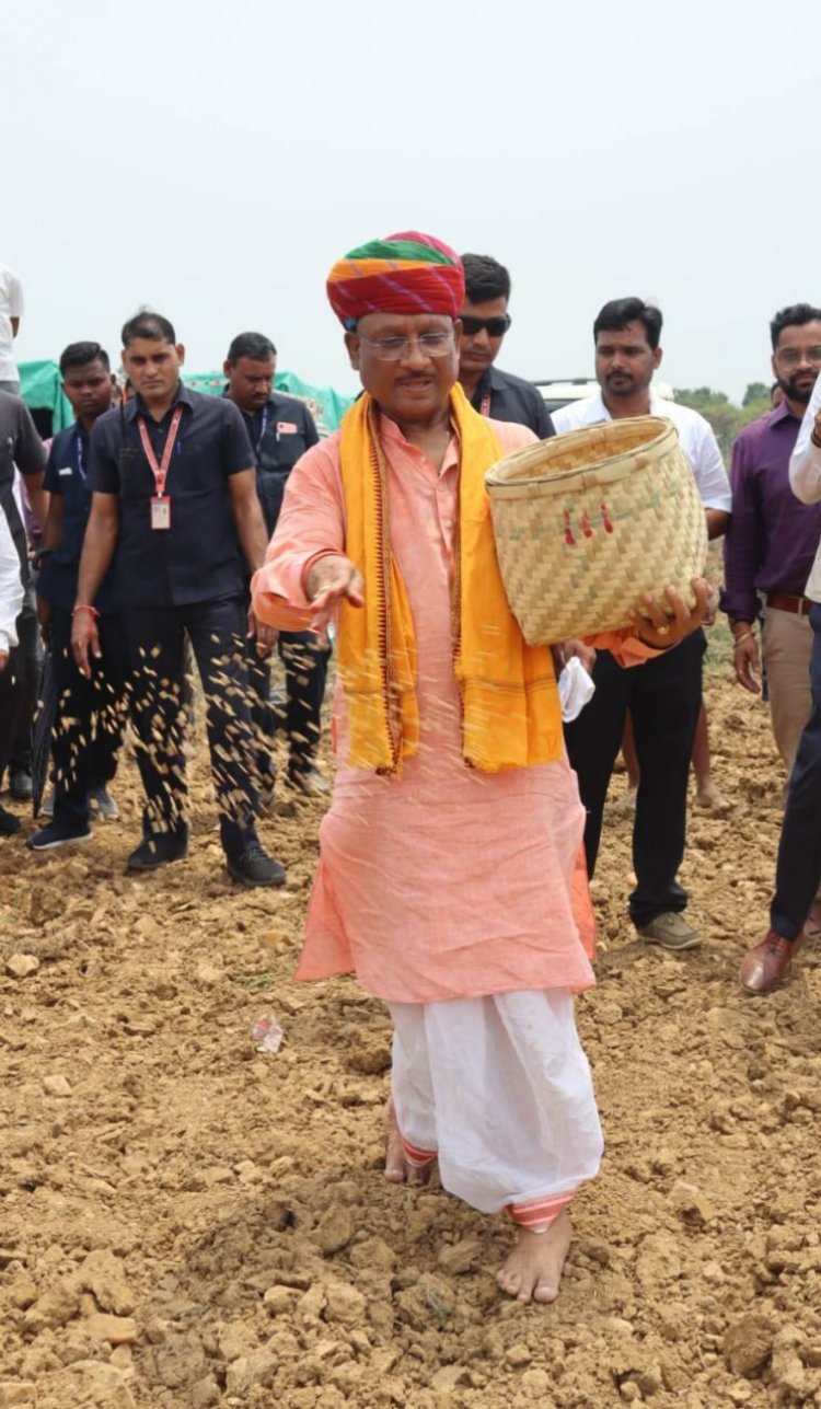 छत्तीसगढ़ में मानसून की बौछारों के साथ खेती-किसानी का काम शुरू