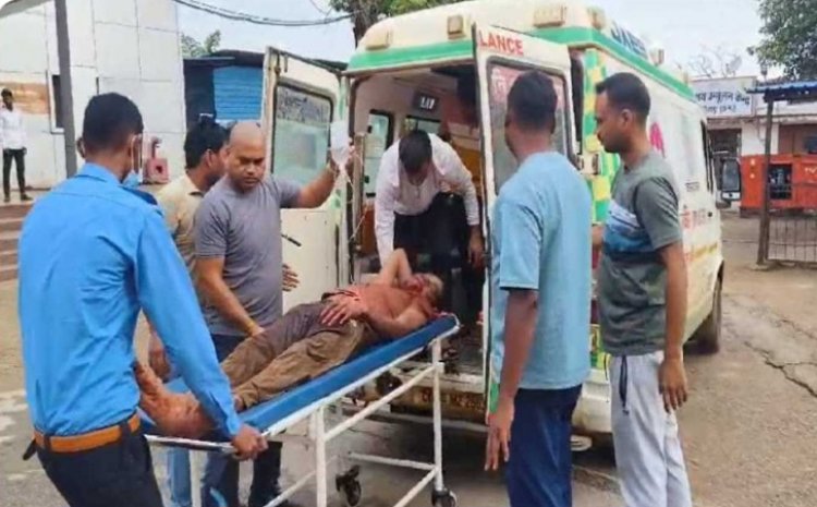 CAF जवान ने अपनी सर्विस राइफल से  कैंप में खुद को गोली मारी,गंभीर रूप से घायल जवान का ईलाज जारी