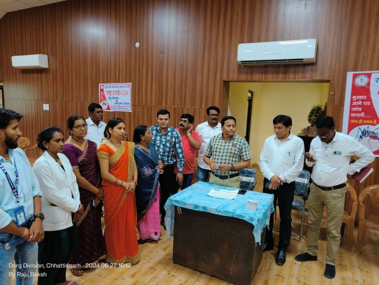 बारिश में दुर्ग नगर निगम एवं स्वास्थ्य विभाग की तैयारी: मलेरिया से बचने कूलर व पानी टंकी को खाली रखें