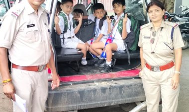 परिवहन विभाग एवं यातायात विभाग द्वारा संयुक्त रूप से जांच प्रारंभ