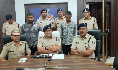 ग्लोब चौक के आगे सेक्टर 10 मे गोली चलाने वाले फरार आरोपी अमित जोश के मुख्य सहयोगी गिरफ्तार ,आरोपी सागर उर्फ डागी एवं मुकुल सुना को किया गया गिरफ्तार