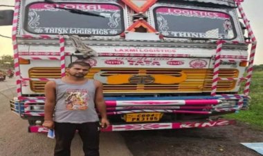 दर्जनों गौवंश कुचलने वाला आरोपी ड्राइवर मनोज कुमार साहू  गिरफ्तार