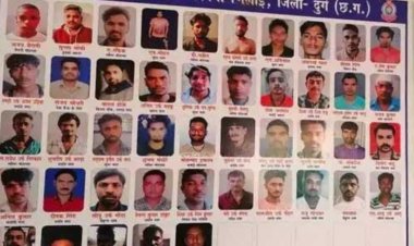 छत्तीसगढ़ के दुर्ग जिले में पुलिस अब निगरानी और गुंडा-बदमाशों की फोटो सार्वजनिक चौक-चौराहों पर लगाएगी