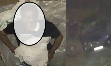 सड़क दुर्घटना में  बीएसपी  कर्मचारी की दर्दनाक मौत, कार ब्रिज से निचे गिरी