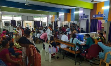 जिला चिकित्सालय दुर्ग में जन्मजात हृदय रोग हेतु स्क्रीनिंग शिविर का आयोजन किया गया