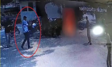 बेटे ने माँ को थाने में पेट्रोल डालकर जिंदा जलाया और विडियो बनाता रहा