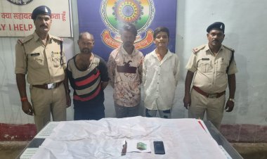मोहर्म के एक दिन पहले भिलाई पावर हाउस ओव्हर ब्रिज के उपर चाकू दिखा कर लूट करने वाला तीन आरोपी गिरफ्तार