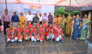 शासकीय आदर्श कन्या उ.मा.वि.में गुरु पूर्णिमा पर्व उत्साहपूर्वक मनाया,कार्यक्रम में गुरु और शिष्य के संबंधों को बताया गया