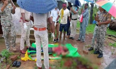 भाजपा प्रदेश प्रवक्ता देवलाल ठाकुर के फार्महाउस में मिली बुजुर्ग की  खून से लथपथ लाश