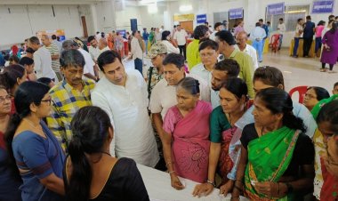 पटरीपार में जनसमस्या निवारण पखवाड़ा शिविर में महापौर ने आयुक्त के साथ सुनी वार्डवासियों की समस्याएँ