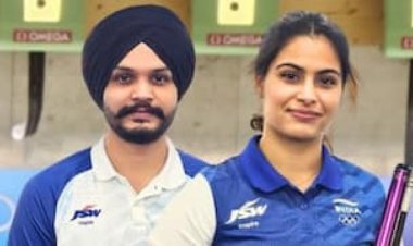 भारत को निशानेबाजी में मिला दूसरा पदक, ओलंपिक में दो पदक जीतने वाली पहले भारतीय बनी मनु भाकर, खेल प्रेमियों में खुशी की लहर