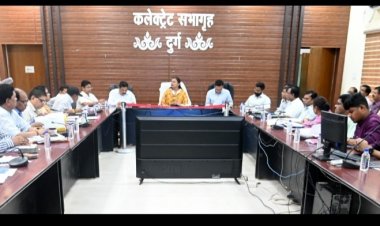 जल जीवन मिशन का कार्य समयावधि में गुणवत्तापूर्ण हो - कलेक्टर सुश्री चौधरी