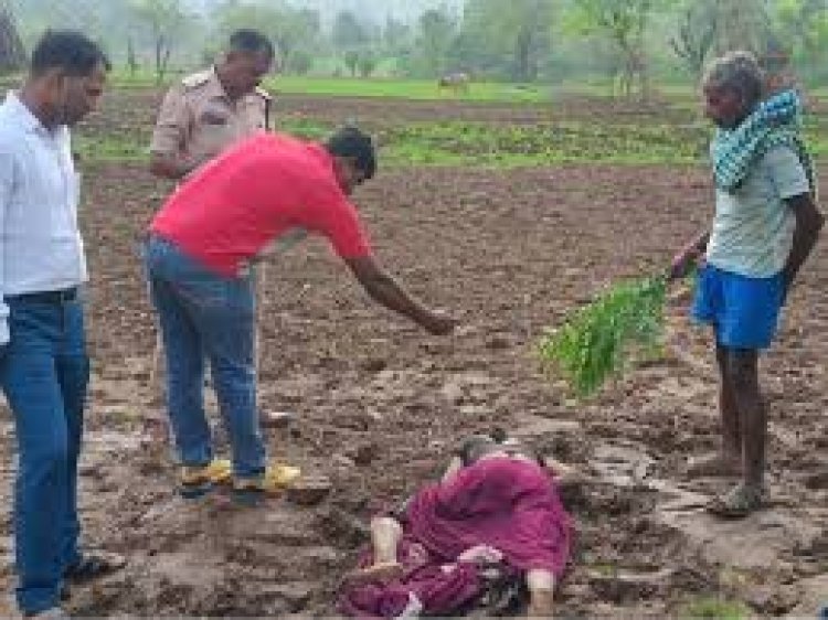 छत्तीसगढ़ के कोरबा में पत्नी के दूसरे से बात करने पर पति ने पत्नी की हत्या कर दी