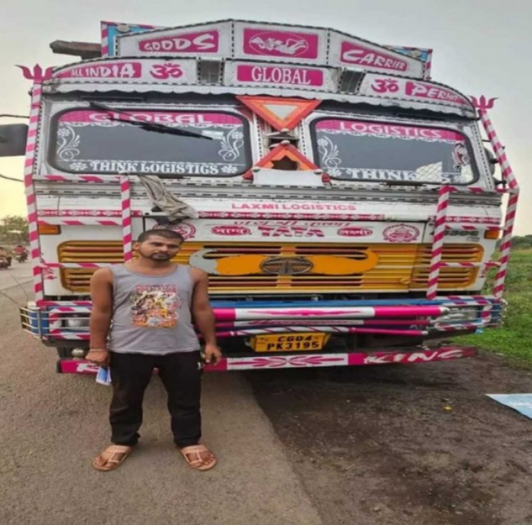 दर्जनों गौवंश कुचलने वाला आरोपी ड्राइवर मनोज कुमार साहू गिरफ्तार