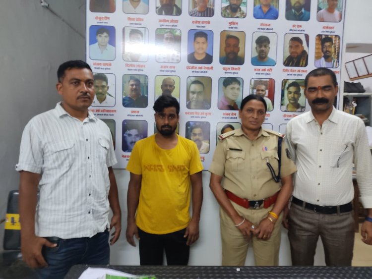 नाबालिक पीड़िता को पेट दर्द होने पर हुआ दुष्कर्म का खुलासा ,नाबालिक बालिका से दुष्कर्म करने वाला भिलाई के फरीदनगर का आरोपी गिरफ्तार