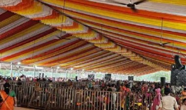 भिलाई में पंडित प्रदीप मिश्रा की शिव महापुराण कथा के  बीच एक 17 साल की किशोरी रहस्यमय ढंग से लापता हो गई, प्रेमी के साथ जाने की आशंका