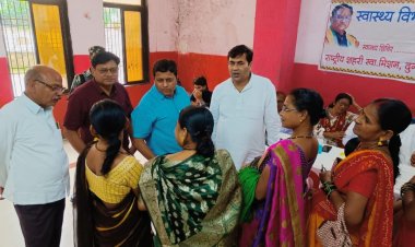 जन समस्या निवारण शिविर में लोगों की शिकायतों का हो रहा त्वरित निराकरण