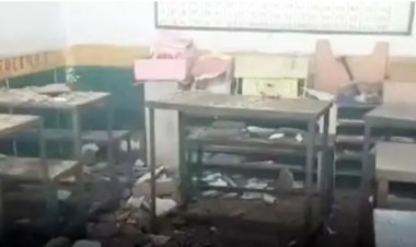 सरकारी स्कूल की छत का प्लास्टर गिरा, 5 बच्चे घायल, दो की हालत गंभीर
