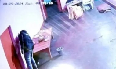 मंदिर में चोरी, कमरे का ताला तोड़कर तीन दान पेटी ले गए चोर