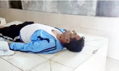 मॉर्निंग वॉक पर निकले आरक्षक की मिली लाश, चेहरे और माथे पर मिले चोट के निशान