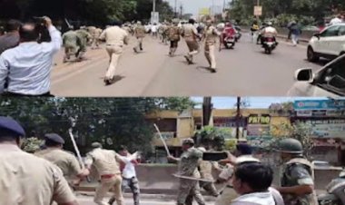 छत्तीसगढ़ के दुर्ग जिले में पुलिस और कांग्रेस कार्यकर्ताओं के बीच तनाव, लाठीचार्ज में टीआई सहित कई घायल