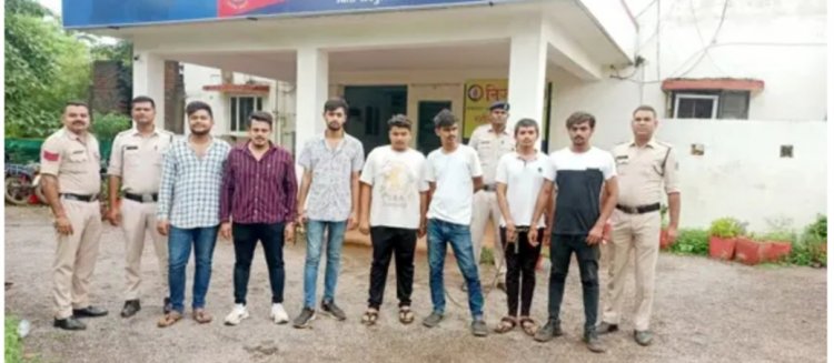 राजधानी रायपुर के वुड आई लैण्ड रेस्टॉरेण्ट में तोड़-फोड़ करने वाले 7 आरोपी गिरफ्तार