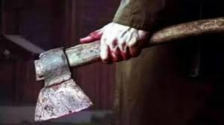 छत्तीसगढ़ के बिलासपुर में पति ने अपनी पत्नी को कुल्हाड़ी से काटकर हत्या कर दी
