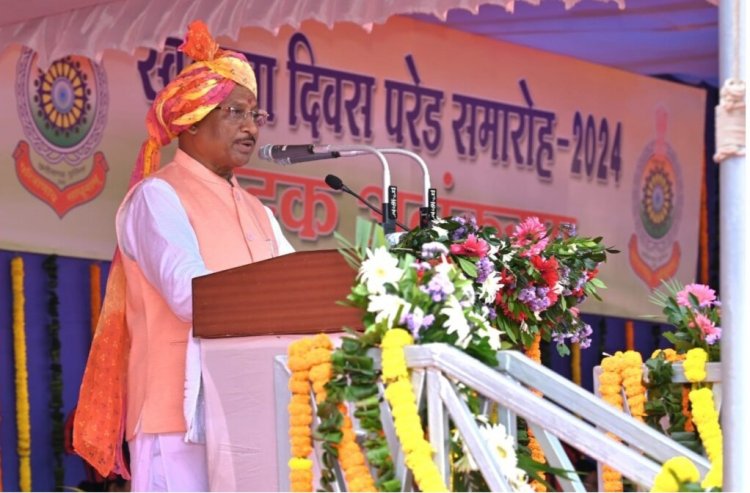 मुख्यमंत्री विष्णुदेव साय ने की स्वतंत्रता दिवस पर बड़ी घोषणाएं