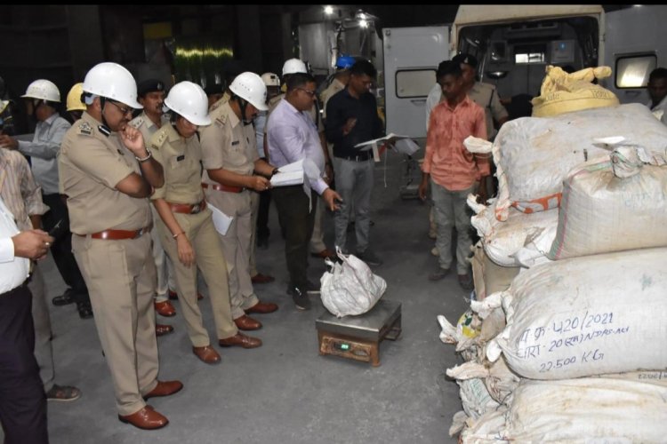 दुर्ग पुलिस ने 03 करोड़ से अधिक के मादक पदार्थों एवं नशीली दवाइयों को किया नष्ट