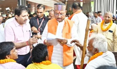 सीएम हाउस में मुख्यमंत्री साय का जनदर्शन आज, प्रदेशभर से आए लोगों की समस्या सुन करेंगे समाधान