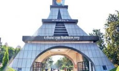 पं.रविशंकर शुक्ल विश्वविद्यालय में प्रोफेसर, एसोसिएट प्रोफेसर व असिस्टेंट प्रोफेसर की भर्ती होगी