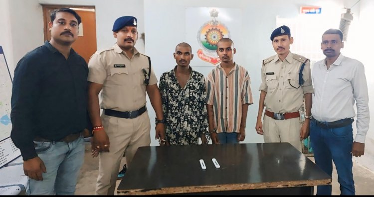 भिलाई में गणेश पंडाल के पास कटरबाजी कर फरार आरोपियो को पकड़ने में पुलिस को मिली सफलता