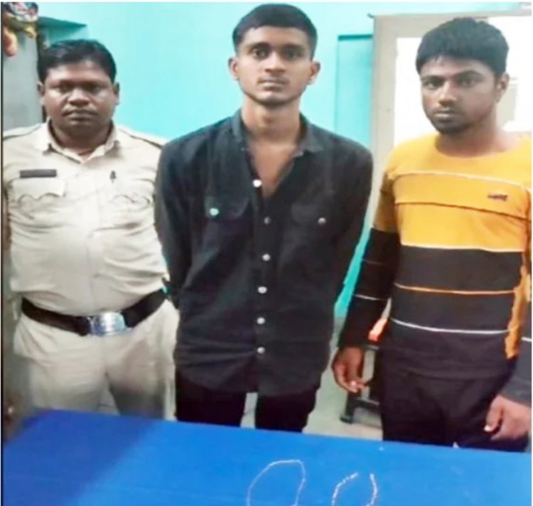 चेन स्नैचिंग का भांडाफोड़ : पुलिस ने दो अंतरराज्यीय बदमाशों को किया गिरफ्तार