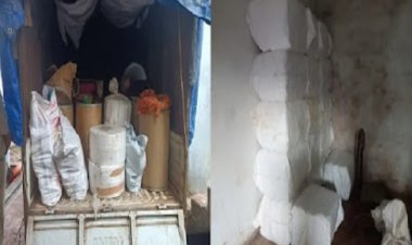 गुरुवार की तड़के  पुलिस ने भिलाई के उमदा इलाके में  नकली जर्दायुक्त गुटखा फैक्ट्री में बड़ी कार्रवाई की: 85 बोरा गुटखा, मशीनें जब्त