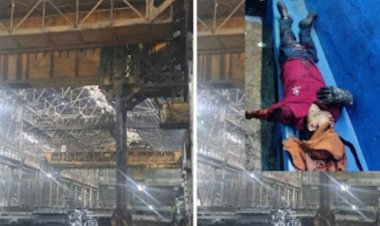 छत्तीसगढ़ के भिलाई इस्पात संयंत्र में गुरुवार सुबह हुए एक दर्दनाक हादसे ने एक श्रमिक की जान ले ली