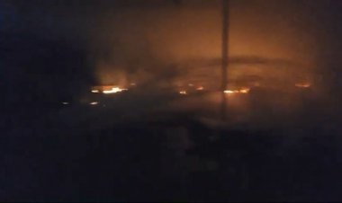 छत्तीसगढ़ के भिलाई में सुपेला थाने के पीछे लगी भीषण आग, अग्निशमन कर्मियों ने बड़ी मशक्कत के बाद पाया काबू