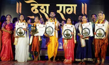 6 कला साधकों को मिला श्रीश्री जयपद्मा सम्मान नृत्यधाम कला समिति का आयोजन