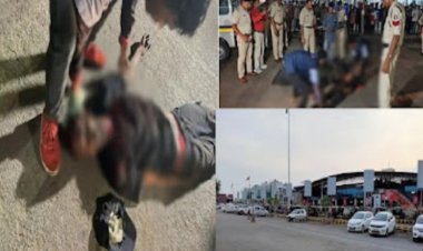 रायपुर रेलवे स्टेशन पर एक खौफनाक वारदात में दो नाबालिगों ने युवक की बेरहमी से हत्या कर दी