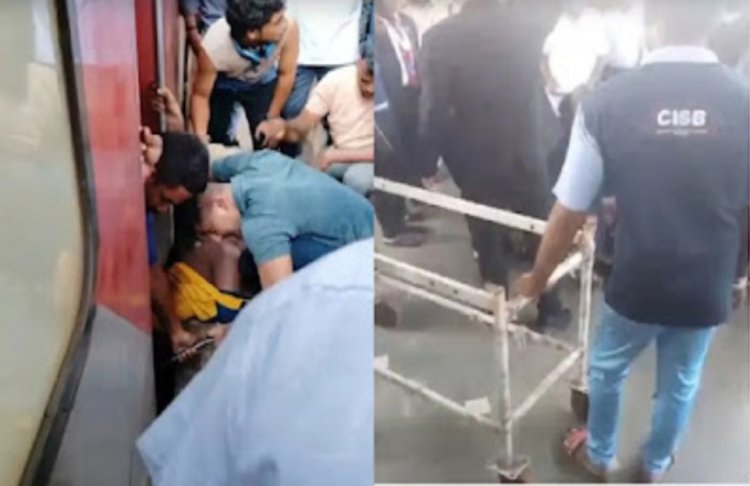 राजधानी रायपुर के रेलवे स्टेशन पर चलती ट्रेन में चढ़ने की कोशिश में युवक की मौत