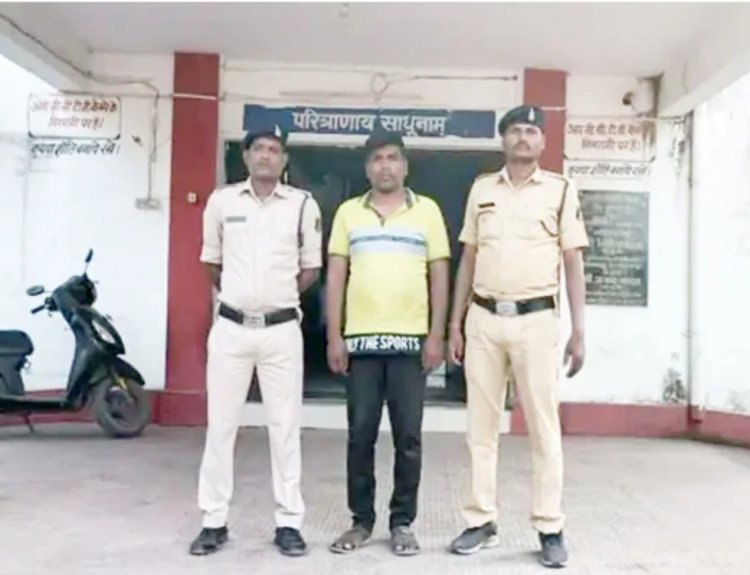 छत्तीसगढ के जांजगीर-चांपा जिले में कलेक्टर बनकर ठग ने मांगा कमीशन:सरपंच से बोला- 10 लाख स्वीकृत, 1 लाख लेकर आओ; पुलिस ने बिलासपुर से दबोचा