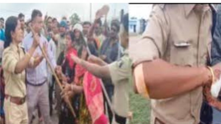 एएसपी के उपर पत्थरों से हमला, जान बचाकर भागना पड़ा एएसपी और पुलिसकर्मियों को