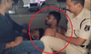 छत्तीसगढ़ के रायपुर में पैरोल मिलने के बाद फरार हुए मर्डर के आरोपी ने पकड़ने गयी पुलिस पर कट्टा ताना , पुलिस ने फायर करने से पहले ही आरोपी को धर दबोचा