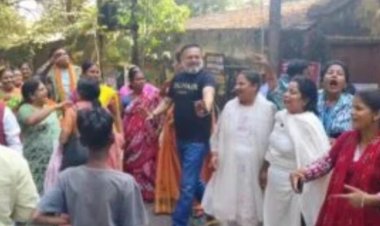 मतदान केंद्र में आपस में भिड़े भाजपा-कांग्रेस के कार्यकर्ता