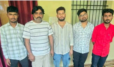 वाट्सएप में दोस्त की डीपी लगाकर लगाया लाखों का चूना, राजस्थान से पांच आरोपी हुए गिरफ्तार…