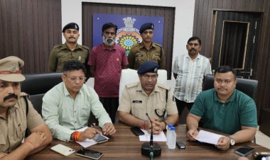 थाना भिलाई नगर के शातिर बदमाश अमित जोश को संरक्षण देकर छिपने में सहायता करने वाले आरोपी डी. संतोष राव को किया गया गिरफ्तार