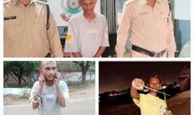 पुलिस अधीक्षक दुर्ग द्वारा प्रारम्भ किए अभियान का छावनी थाना से शुरुआत, युवक गिरफ्तार,आरोपी के कब्जे से चाकू जब्त