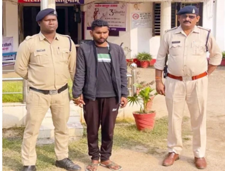 बछड़े पर छिड़का पेट्रोल, फिर लगा दी आग, आरोपी को पुलिस ने किया गिरफ्तार