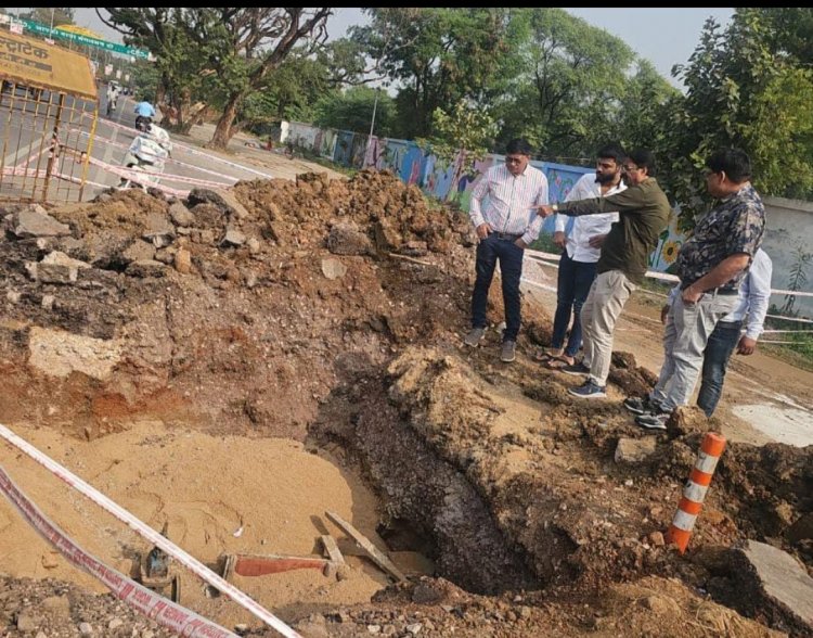 पाइप लाइन लीकेज मरमत के लिए निगम का 13 नवंबर को शटडाउन, दुर्ग शहर 6 वार्डो में रहेगा जलप्रदाय प्रभावित