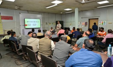 सेल-बीएसपी के रिफ्रैक्टरी इंजीनियरिंग विभाग में पर्यावरण जागरूकता प्रश्नोत्तरी प्रतियोगिता आयोजित