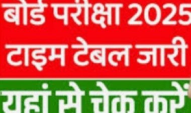 10वीं-12वीं बोर्ड परीक्षा की समय सारिणी जारी, यहां देखें टाइम टेबल